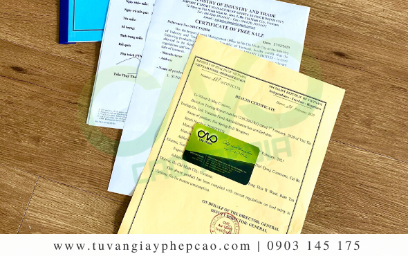 Làm giấy chứng nhận y tế nước trái cây xuất khẩu (HC)