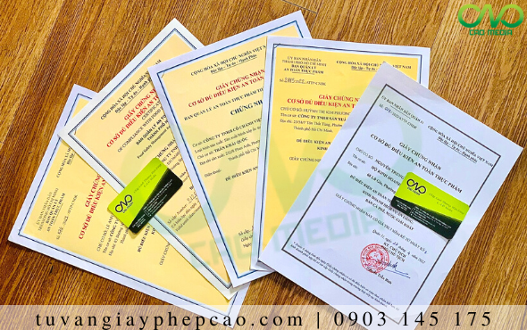 Xin giấy phép ATTP cho cơ sở sản xuất pate nấm ở Hồ Chí Minh