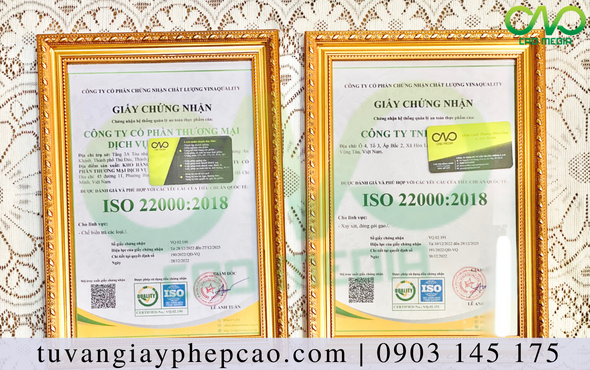 Xin chứng nhận ISO 22000:2018 cho cơ sở sản xuất trà - quy trình thực hiện