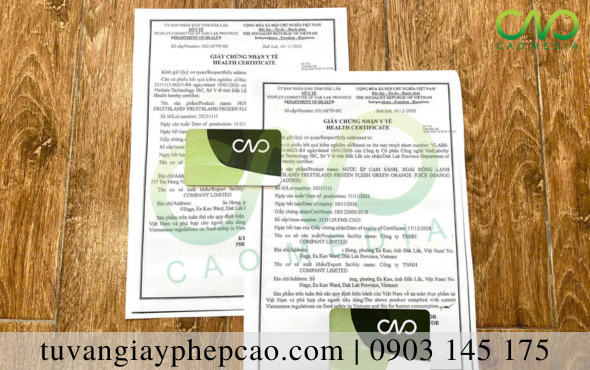 Xin cấp giấy chứng nhận HC tại Đắk Lắk