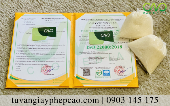 Thời gian thực hiện giấy chứng nhận ISO sản xuất đường tinh luyện