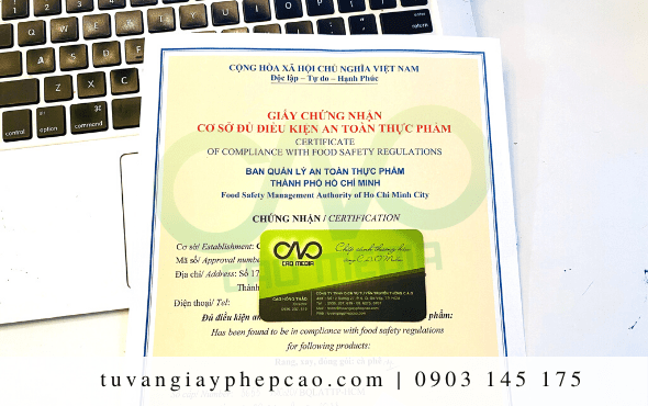 Thủ tục xin giấy phép an toàn thực phẩm cho quán cà phê quận 10