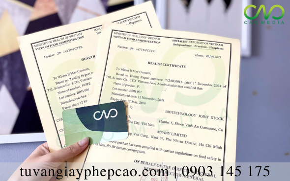 Hướng dẫn làm giấy Health Certificate tại cơ quan cấp tỉnh mới nhất