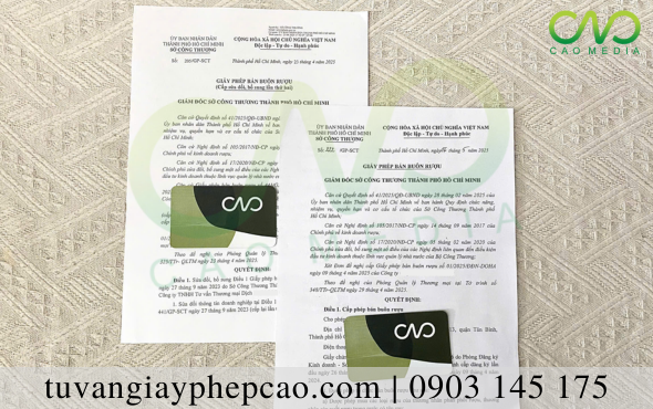 Các trường hợp cần sửa đổi bổ sung giấy phép bán buôn rượu