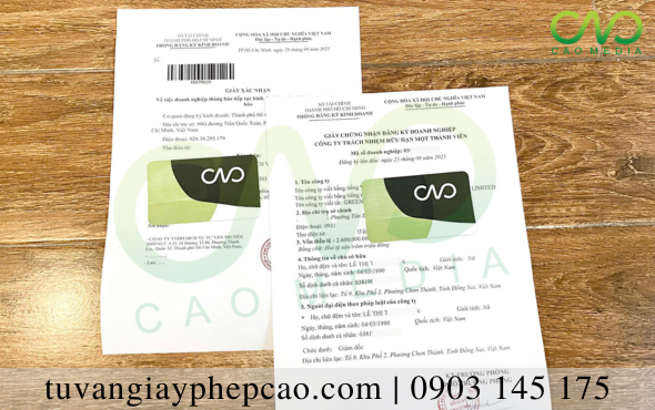 Thông báo tiếp tục kinh doanh trước thời hạn đã thông báo cho công ty