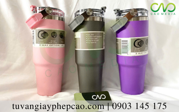 Kiểm nghiệm và tự công bố sản phẩm ly giữ nhiệt
