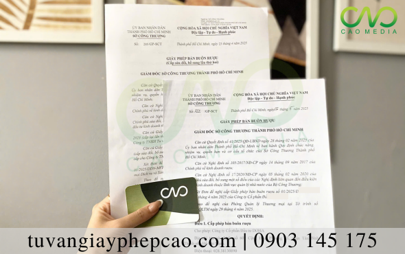 Xin giấy phép bán buôn rượu theo quy định mới nhất 2026